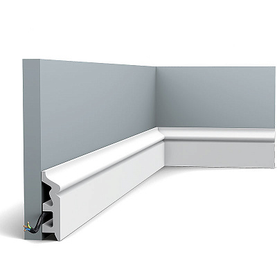 Плинтус ORAC Duropolymer 2000x79x22/ SX122