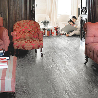 Quick Step Desire UC 3464 Дуб серый серебристый