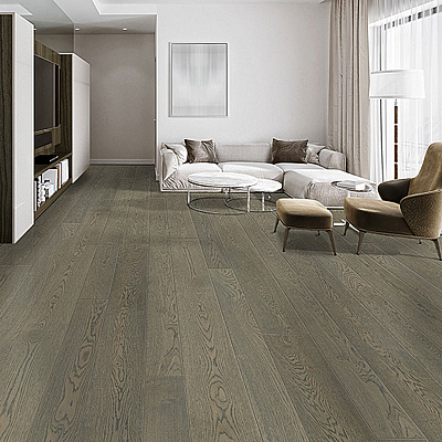 AUSWOOD HDF 4V Stone Oak матовый PU лак brushed