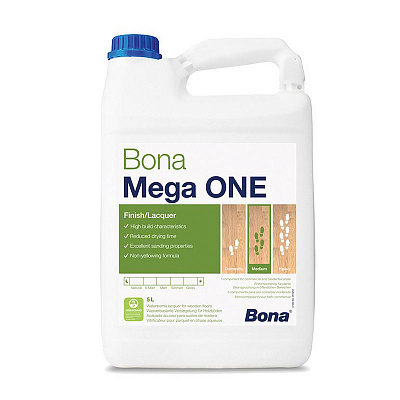 Лак Bona Mega ONE matt/мат 5л