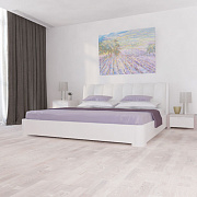 Polarwood Ясень Ливинг белый матовый трехполосный Ash Living White Matt 3S