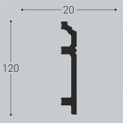 XPS П 12 120х20/ Белый
