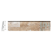 Плинтус Corkstyle Print Melt Rift