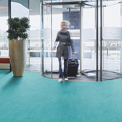 Marmoleum Marbled Fresco 3269 Turquoise - 2.5