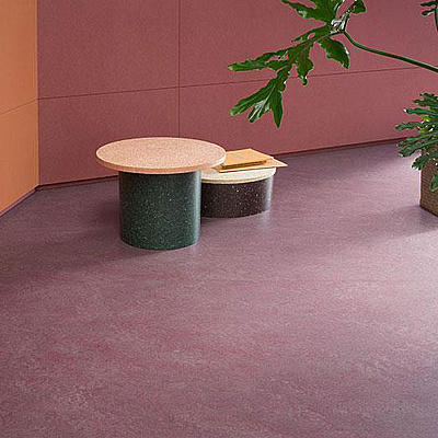 Marmoleum Marbled Real 3272 Plum - 2.5