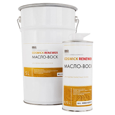 Масло-воск для отделки паркетных полов Coswick 4080-020000