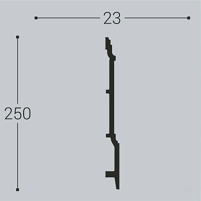 XPS П 17 250х23/ Белый
