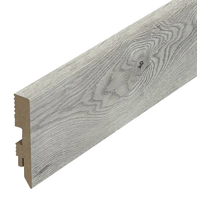 Плинтус Arteo Prestige 80 2400х16х80/ 2223945 Дуб Сильверстоун