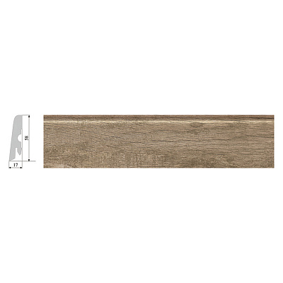 Плинтус Corkstyle Print Oak Antique