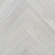 Wood Bee Herringbone Ясень Мунлайт браш матовый Moonlight, UV-лак gloss 5-9% (левая)
