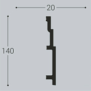 XPS П 13 140х20/ Белый