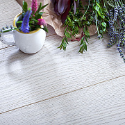 Upofloor Дуб Гранд Нордик Лайт белый матовый однополосный Oak Grand Nordic Light 1S