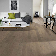 Kahrs Spirit Unity Дуб Скала матовый брашированный серый однополосный SPIRIT OAK ROCK 1S