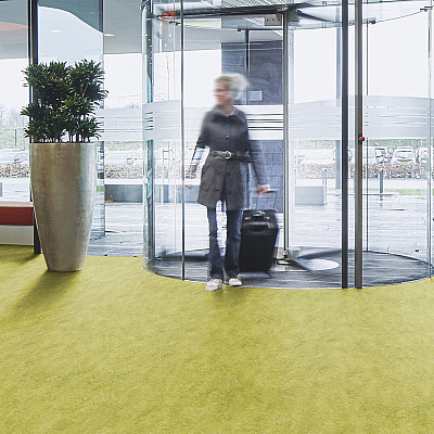 Marmoleum Marbled Real 3224 Chartreuse - 2.5
