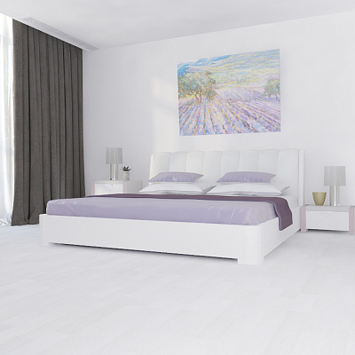 Upofloor Дуб Уайт Марбл трехполосный Oak White Marble