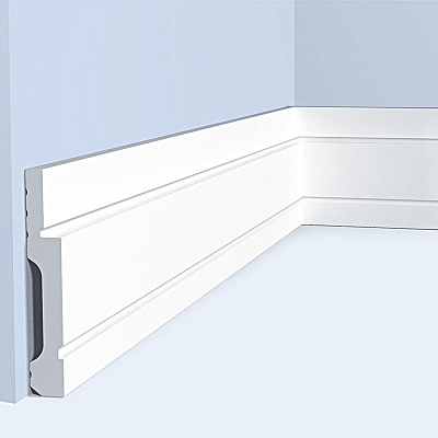 Плинтус HI WOOD B75V1L/ 75 x 12 x 2000