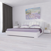 Polarwood Ясень Довер Премиум белый матовый однополосный Ash Premium FP 138 Dover Matt Loc