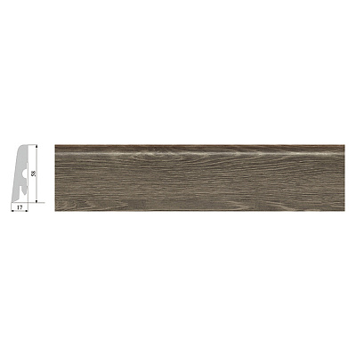 Плинтус Corkstyle Print Oak Brushed
