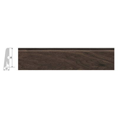 Плинтус Corkstyle Print American Nut