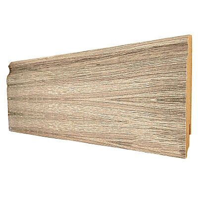 Плинтус TeckWood 2150x16x100/ Дуб Серебро (Oak Silver)