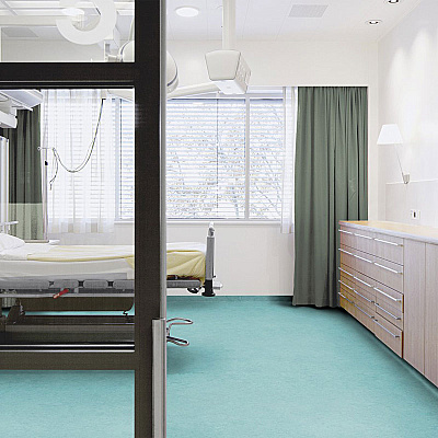 Marmoleum Marbled Fresco 3267 Aqua - 2.5