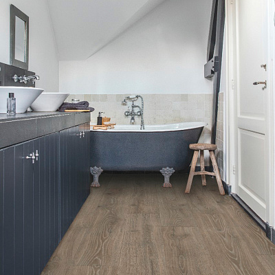 Quick Step Majestic MJ3548 Дуб лесной массив коричневый