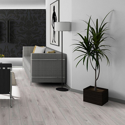 Kronotex Amazone  D3239 Дуб Престиж белый