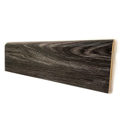 Плинтус TeckWood 2150x16x100/ Дуб Графит (Oak Grafit)