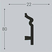 XPS П 2 80х22/ Белый