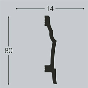 XPS П 20 80х14/ Белый