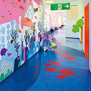 Marmoleum Marbled Real 3030 Blue - 2.0
