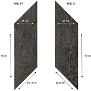 Forbo Effekta Professional PRL ромб 4042 Black Fine Oak PRO