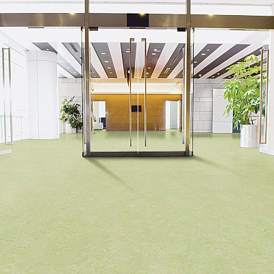 Marmoleum Marbled Real 3881 Green Wellness - 2.5