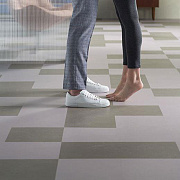 Мармолеум замковый Forbo Marmoleum Click Square 300*300 333702 Liquid Clay