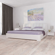 Polarwood Дуб Ливинг белый матовый трехполосный Oak Living White Matt 3S