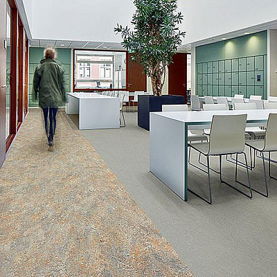 Marmoleum Marbled Fresco 3889 Cinder - 2.5