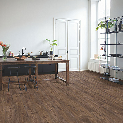 Alpha Vinyl Medium Planks AVMP 40199 Дуб осенний шоколадный
