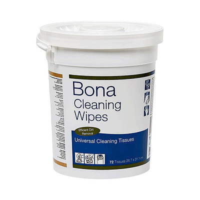Чистящие салфетки Bona Bona Cleaning Wipes 72шт
