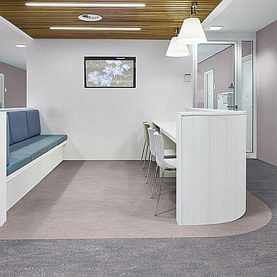 Marmoleum Marbled Fresco 3266 Lilac - 2.5