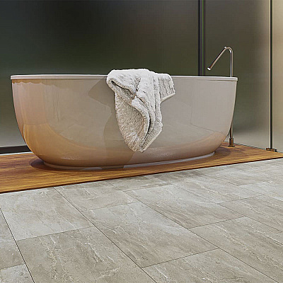 Stone Floor HP SPC  970-9 Травертин Найтфол