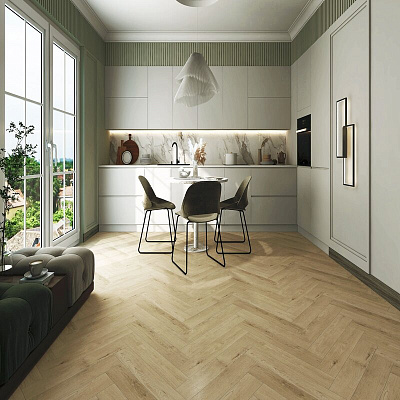 Hoi Lock Flooring Herringbone Shanghai  60359SH Ланьхуа (B)