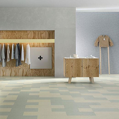 Мармолеум замковый Forbo Marmoleum Click 600*300 633701 Moon