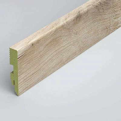 Плинтус Arteo Green Prestige 80 2000х16х80/ S52600WR Дуб Голдап
