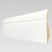 Плинтус CROWNWOOD Вектор 2150x16x100/ Белый
