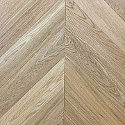Wood Bee Chevron  Дуб Селект гладкий глянец, Select UV-лак gloss 30±5% (левая)