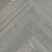 Wood Bee Herringbone Ясень Фог браш матовый Fog, UV-лак gloss 5-9% (правая)